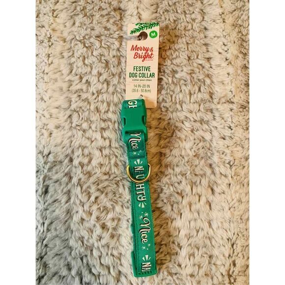 Festive 2 Piece Dog Collar Set - Picture 2 of 3